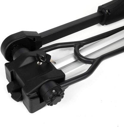 Premium Car Roof Top Upright Roof Single Bike Rack Carrier With Adjustable Locking Arm 14