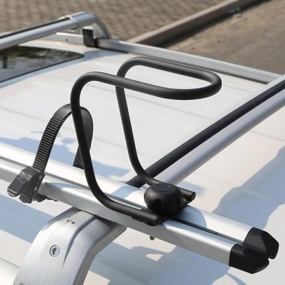 Premium Car Roof Top Upright Roof Single Bike Rack Carrier With Adjustable Locking Arm 9