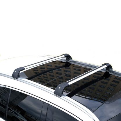 Universal Car Top Crossbars for Vehicle With Flush Rails 1