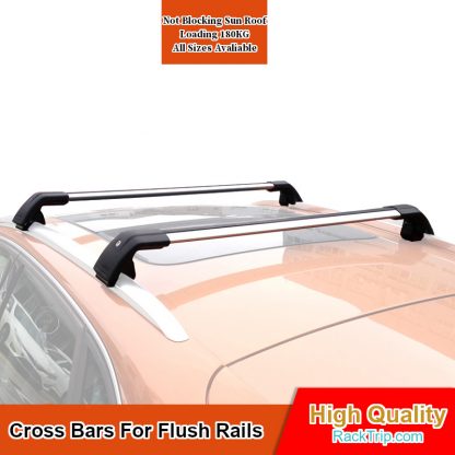 Universal Car Top Crossbars for Vehicle With Flush Rails 13