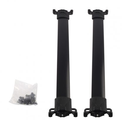 Special Cross Bar for 2010-2017 Chevy Equinox/GMC Terrain with  Side Rail (Black) - Image 3