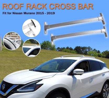 Special Cross Bar for 2015-2024 Nissan Murano with Side Rail (Silver) 1