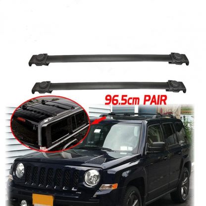 Special Cross Bar for JEEP PATRIOT 2007-2019(Pair, Black) 5
