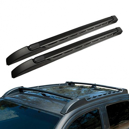 Special Cross Bar For 2005-2023 Toyota Tacoma Double Cab OE Style Roof Rack Set (Black) 1