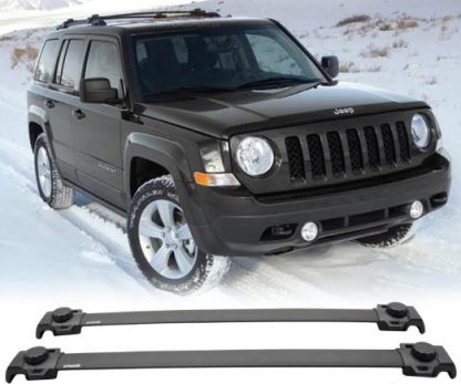 Special Cross Bar for JEEP PATRIOT 2007-2019(Pair, Black) 1