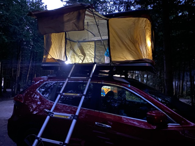 Roof Tent Pictures From Customer Camping On Cyprus Lake Campground 3