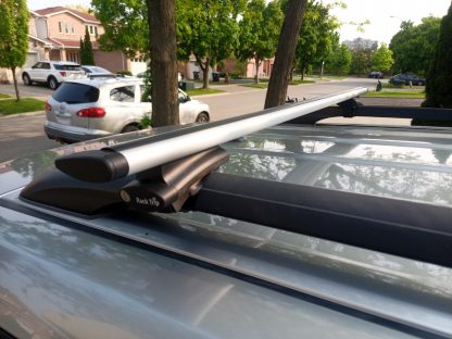 Universal Car Top Crossbars for Vehicle With Raised Rails (Stick Out With Stainless Steel Strap) 12
