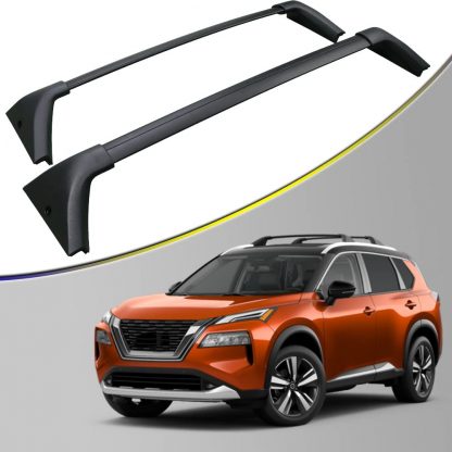 Special Cross Bar For 2021-2024 Nissan Rogue SV SL Platinum with Roof Side Rail 1