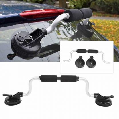 Heavy Duty Canoe Kayak Loader Assist Roller With Suction Cups 8