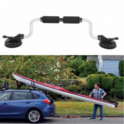 Heavy Duty Canoe Kayak Loader Assist Roller With Suction Cups 7