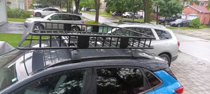 Extra Large Steel Universal Roof Cargo Carrier Basket With Cargo Net 22